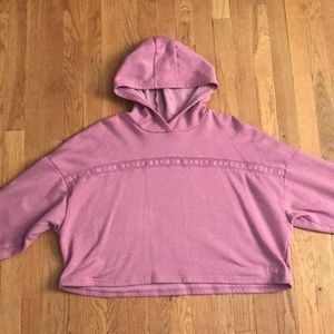 Under Armour hoodie purple size L